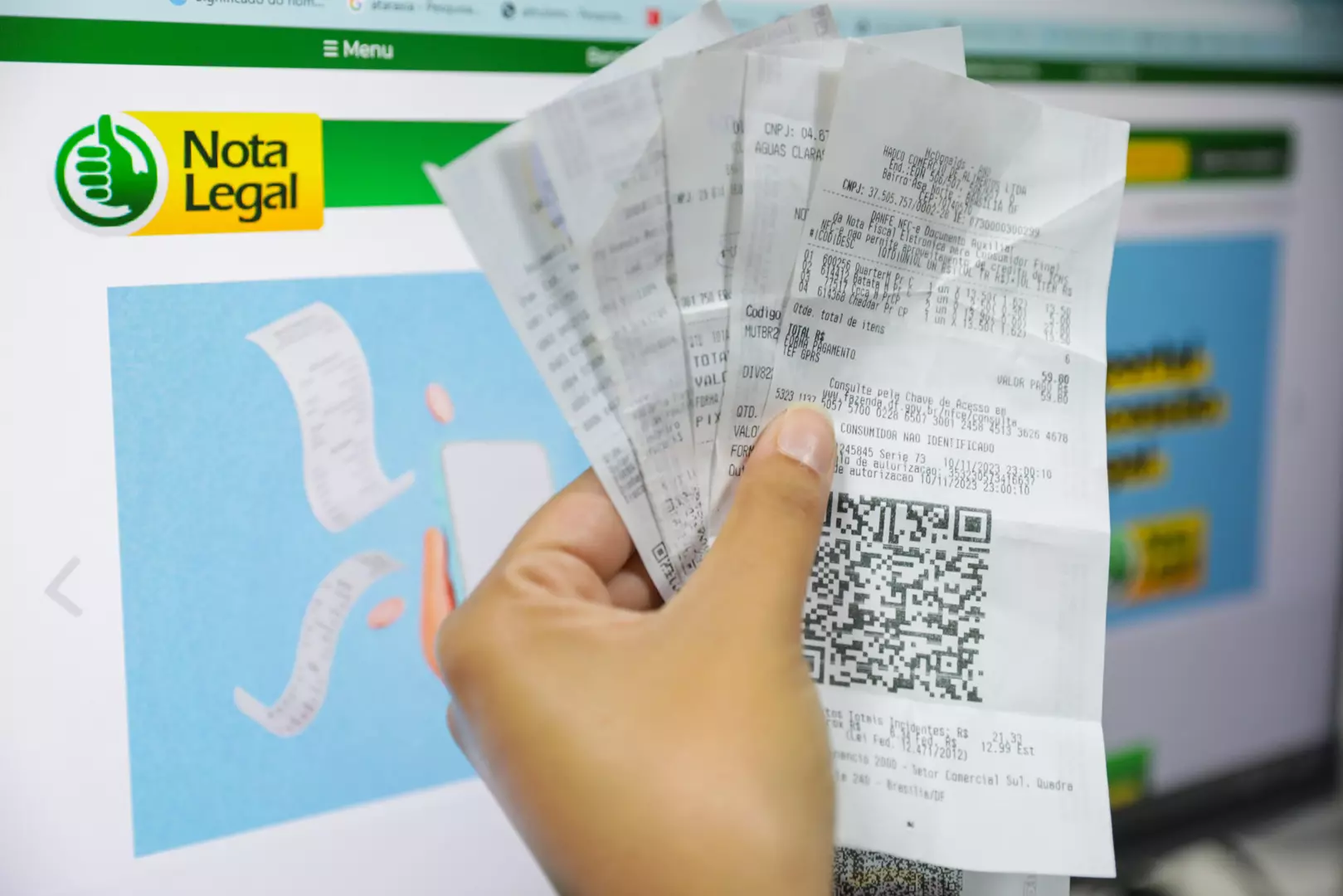 Primeiro sorteio do Nota Legal 2024 será em 23 de maio